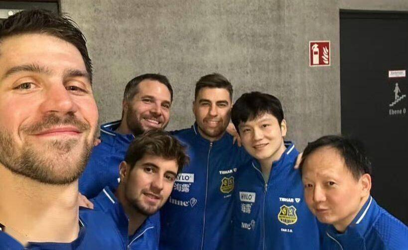 德国乒乓球队翻盘奥地利乒乓球队，奥恰洛夫惊艳世界的简单介绍